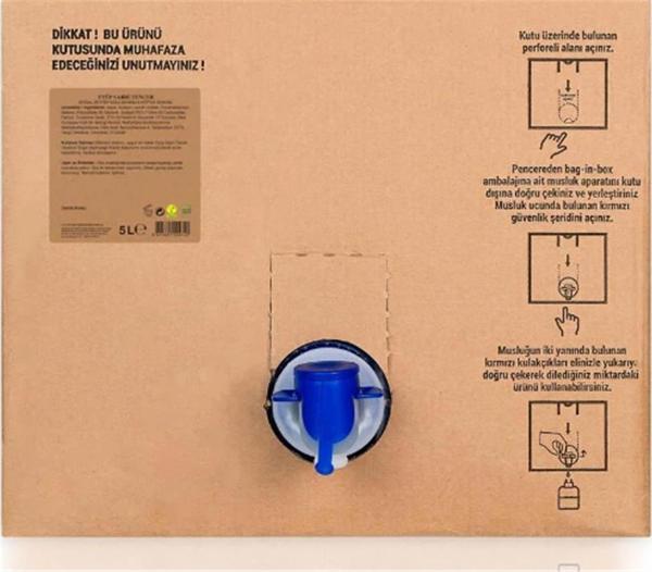 Eyüp Sabri Tuncer Zeytinyağlı Köpük Sabun 5 Litre Bag In Box Endüstriyel Zeytinyağlı Köpük Sabun - Image 1