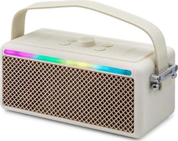 Hadron Beyaz Bluetooth Speaker185 x 78 x 78MM Bluetooth Hoparlör - Image 1