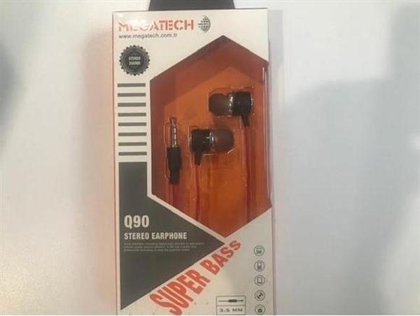 Megatech Kırmızı Mikrofonlu Kulakiçi Kulaklık - Image 1
