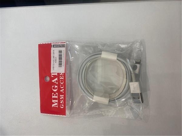 Megatech USB TO IOS 2 mt Data Kablo (CHC06) - Image 1