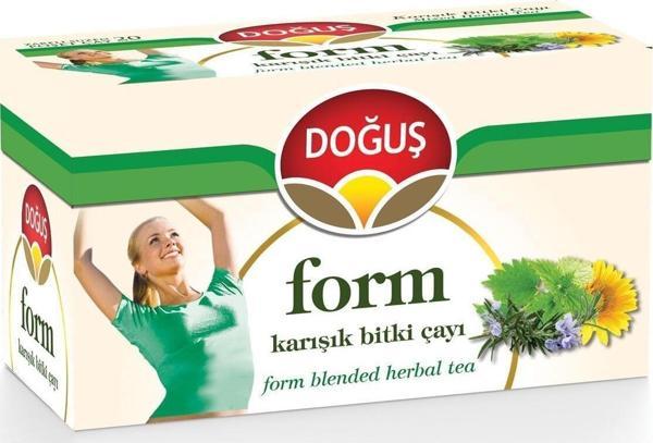 Doğuş Form Karışık Bitki Çayı Poşet Bardak Poşet Sallama Çay 20 Li - Image 1