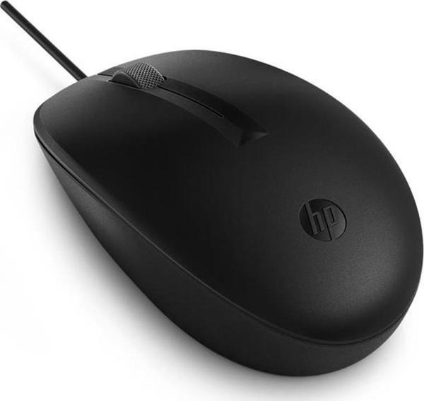 HP 1200 Dpi Siyah Usb Kablolu Mouse - Image 1