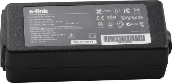 S-link 30w 19v 1.58a 4.8-1.7 Notebook Adaptör - Image 1
