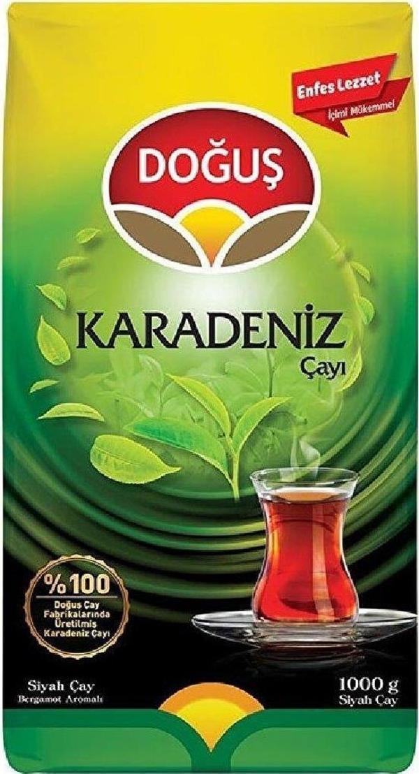 Doğuş Karadeniz Çayı 1 KG Bergamot Aromalı - Image 1