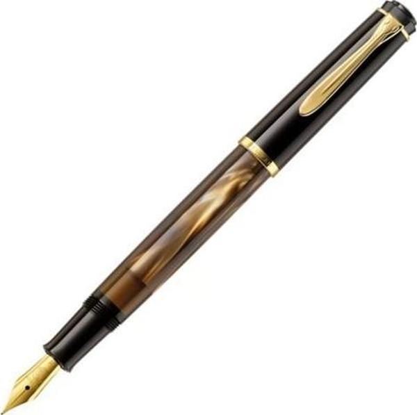Pelikan Dolma Kalem Souveran M200 Marble Brown - Image 1