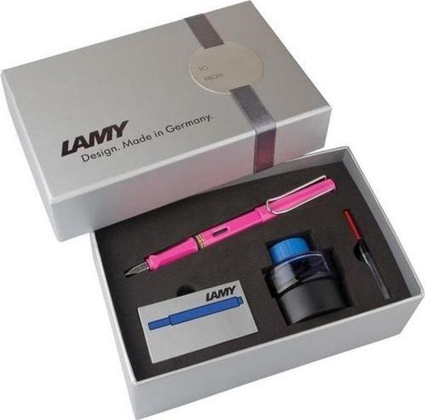 LAMY SAFARİ DOLMA KALEM SETİ PEMBE - Image 1