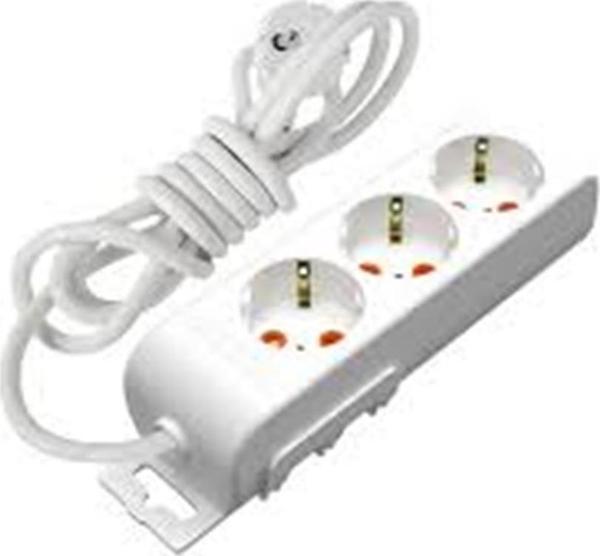 Mutlusan Ri-Tech 3lü Topraklı Grup Priz 2 Metre 3 Lü Uzatıcı Priz - Image 1