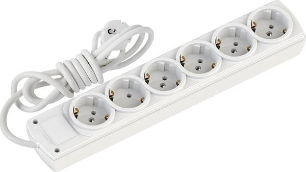 Mutlusan Ri-Tech Topraklı Grup Priz 1 Metre 6Lı Uzatıcı Priz - Image 1