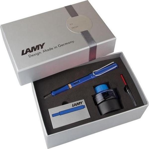 LAMY SAFARİ DOLMA KALEM SETİ MAVİ - Image 1
