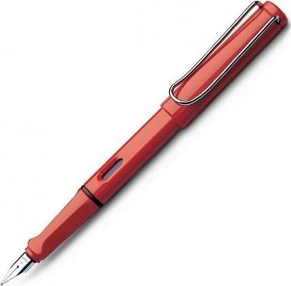 LAMY SAFARİ DOLMA KALEM KIRMIZI (B UÇ) - Image 1