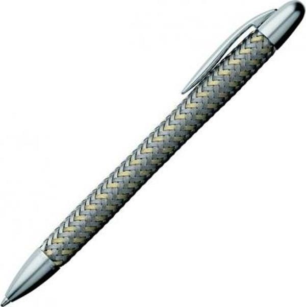 Porsche Design Tükenmez Kalem P3110 TexFlex Altın-Çelik 988790 - Image 1
