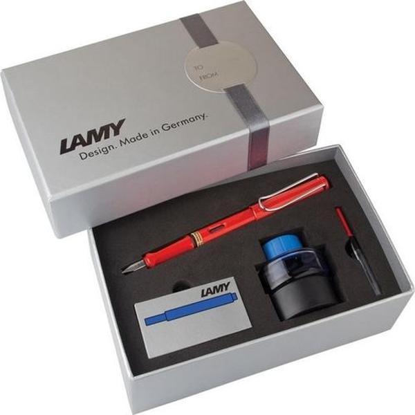 LAMY SAFARİ DOLMA KALEM SETİ KIRMIZI - Image 1