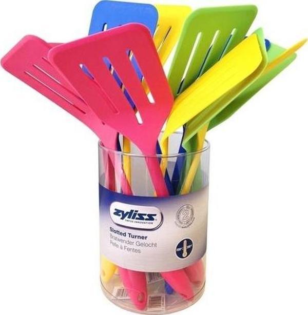 Zyliss E71642 Delikli Spatula (Stand 12 Adet) - Image 1