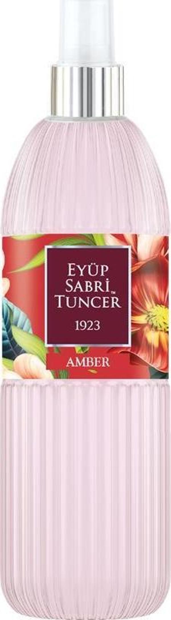 Eyüp Sabri Tuncer 150 ml Amber Sprey Pet Şişe Kolonya - Image 1