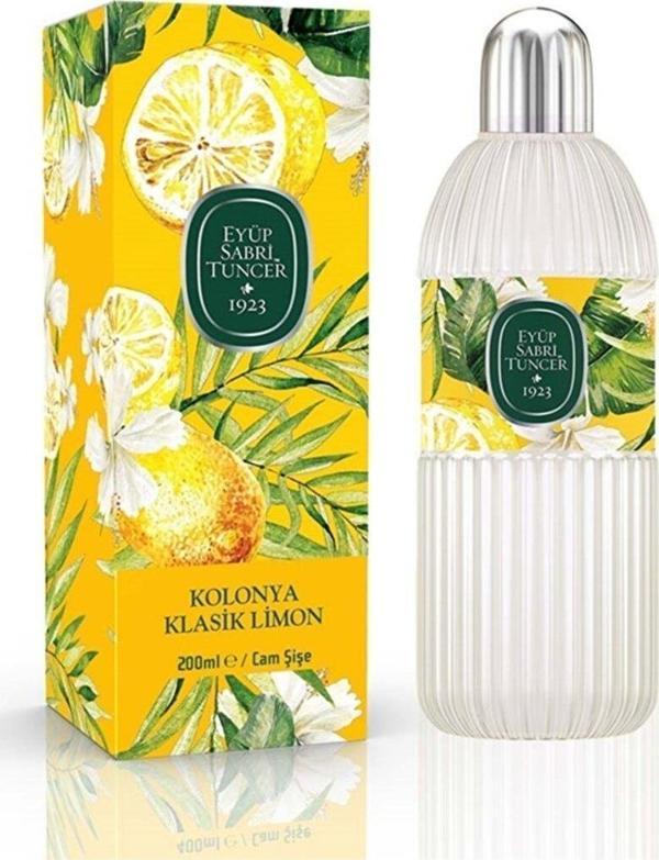Eyüp Sabri Tuncer 200 ml Cam Limon Kolonyası - Image 1