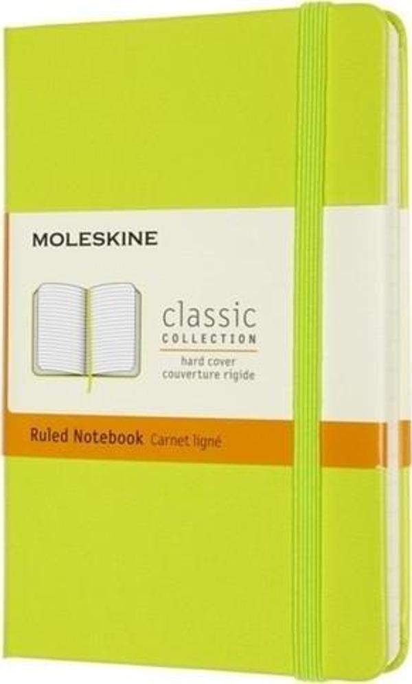 Moleskine Sert Kapak Defter Limon Yeşili (Çizgili - 13x21) - Image 1