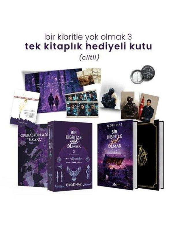 Bir Kibritle Yok Olmak 3 - Hediyeli Kutu - Guardian Yayınları - Image 1
