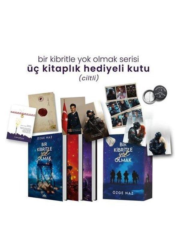 Bir Kibritle Yok Olmak Serisi Seti - 3 Kitap Takım - Hediyeli Kutu - Guardian Yayınları - Image 1