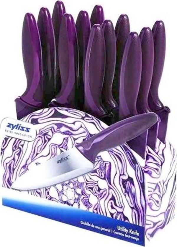 Zyliss E71760 Doğrama ve Dilimleme Bıçağı (Stand 12 Adet) - Image 1