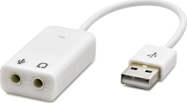 Büro Ev Ofis Network Bağlantısı için USB7.1 Ses Kartı - Image 1
