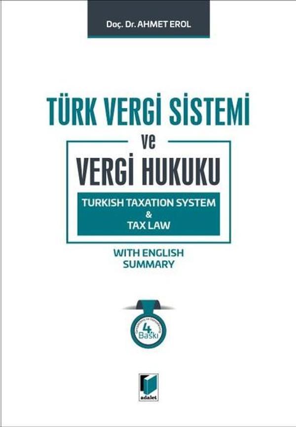 Türk Vergi Sistemi ve Vergi Hukuku - Adalet Yayınları - Image 1