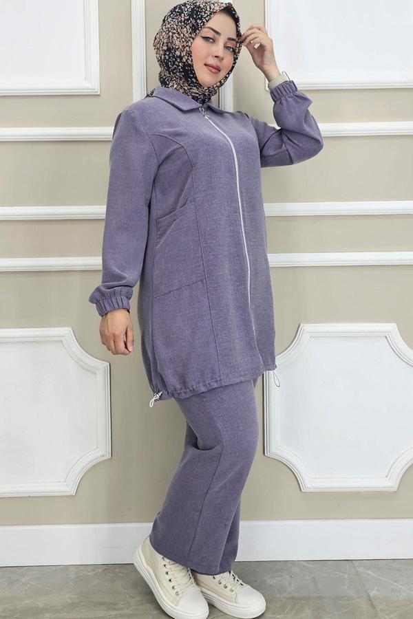 KADIN FERMUARLI TESETTÜR TAKIM - Image 1