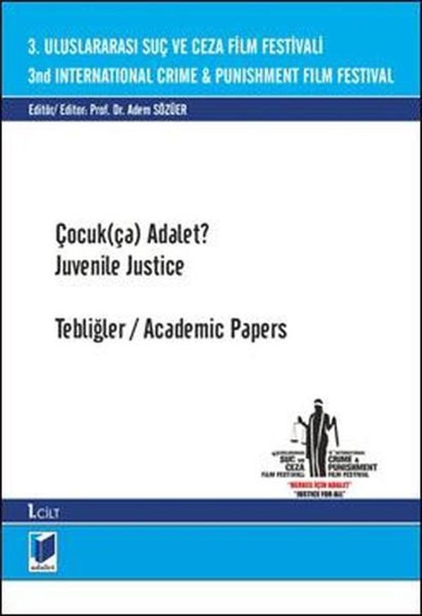 3. Uluslararası Suç ve Ceza Film Festivali - 2 Kitap Takım - Adalet Yayınları - Image 1
