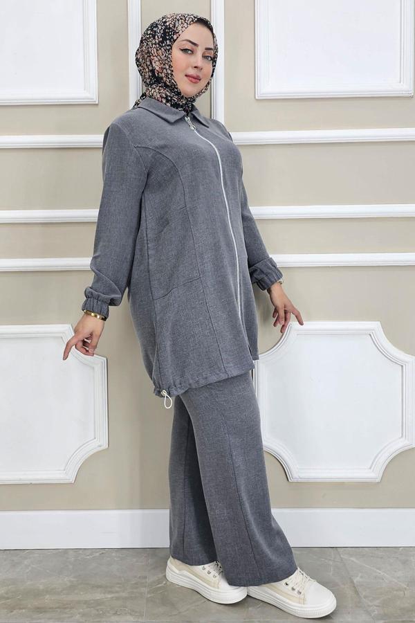 KADIN FERMUARLI TESETTÜR TAKIM - Image 1