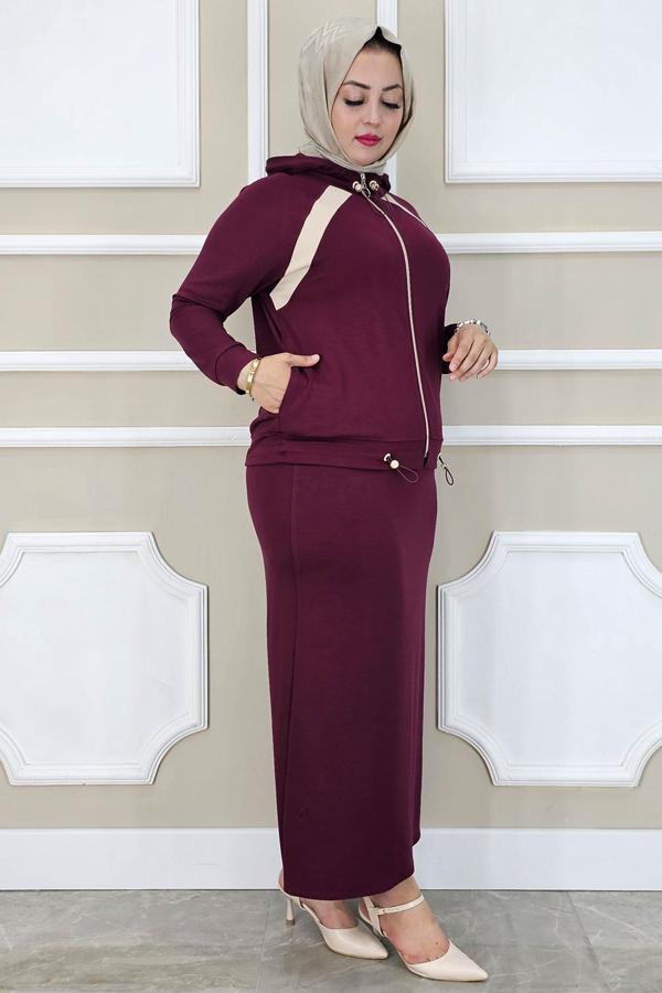 KADIN KOMBİNLİ TESETTÜR TAKIM - Image 1