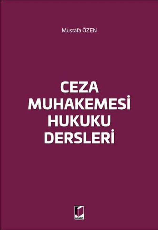 Ceza Muhakemesi Hukuku Dersleri - Adalet Yayınları - Image 1