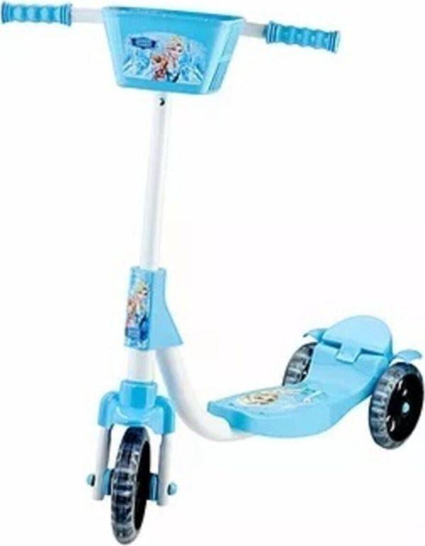 Beren Karlar Ülkesi 3 Tekerlekli Şeffaf Silikon Tekerli Çocuk Scooter - Image 1