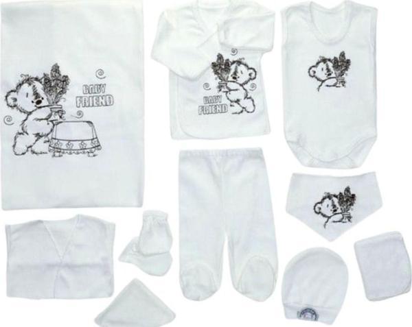 Concon Baby 10'Lu Hastane Çıkışı Baby Friend Ayıcık - Image 1