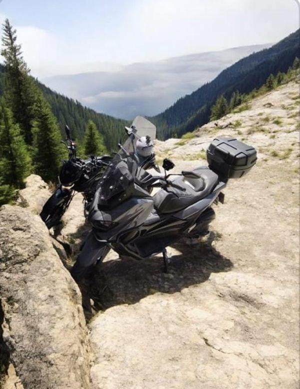 Volta uyumlu Deflektör Rüzgar Saptırıcı Siperlik Şeffaf Motor Camı Cam Uzatma MODEL 1  - Image 1