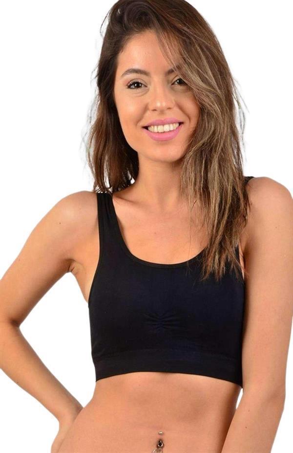 Elite Life B-04-772 Kadın Sünger Destekli Kalın Askılı Büstiyer - Image 1