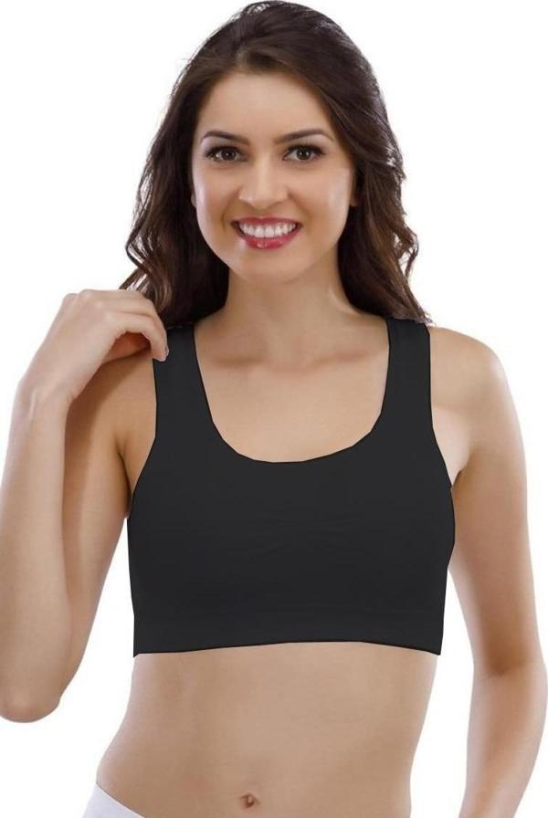 Layza Form 12000 Kadın İz Yapmaz Kalın Askılı Pedli Büstiyer - Image 1