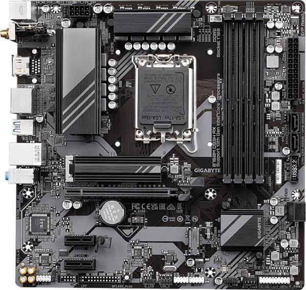 Gigabyte B760M-Ds3H-Ax-Ddr5 Intel B760 Soket 1700 Ddr5 7600Mhz (Oc) Matx Gaming (Oyuncu) Anakart - Image 1
