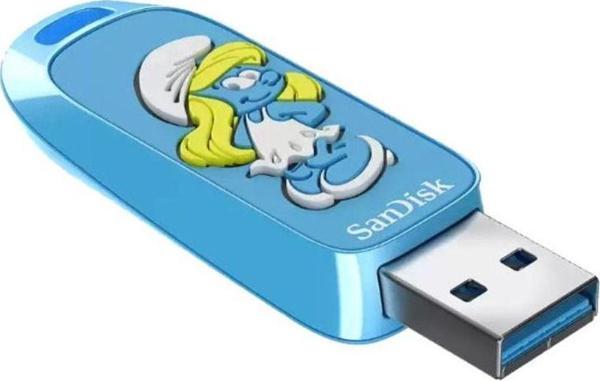 Sandisk Smurfs 256Gb Usb 3.2 Nesil 1 Flash Bellek Sdczıs-256G-G46 - Image 1