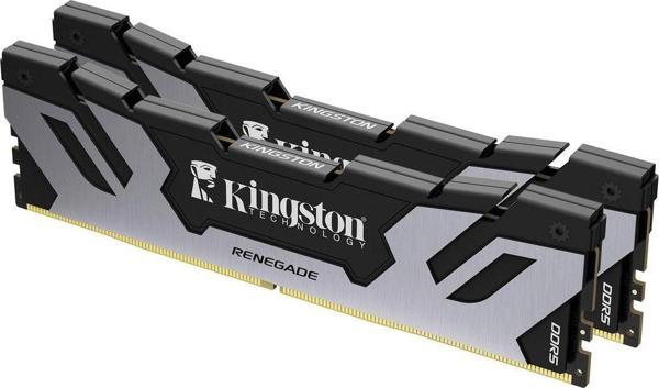 Kingston 32Gb 7200Mt/S Ddr5 Cl38 Dımm (Kit Of 2) Renegade Black Turkey Kf572C38Rsk2-32Tr - Image 1