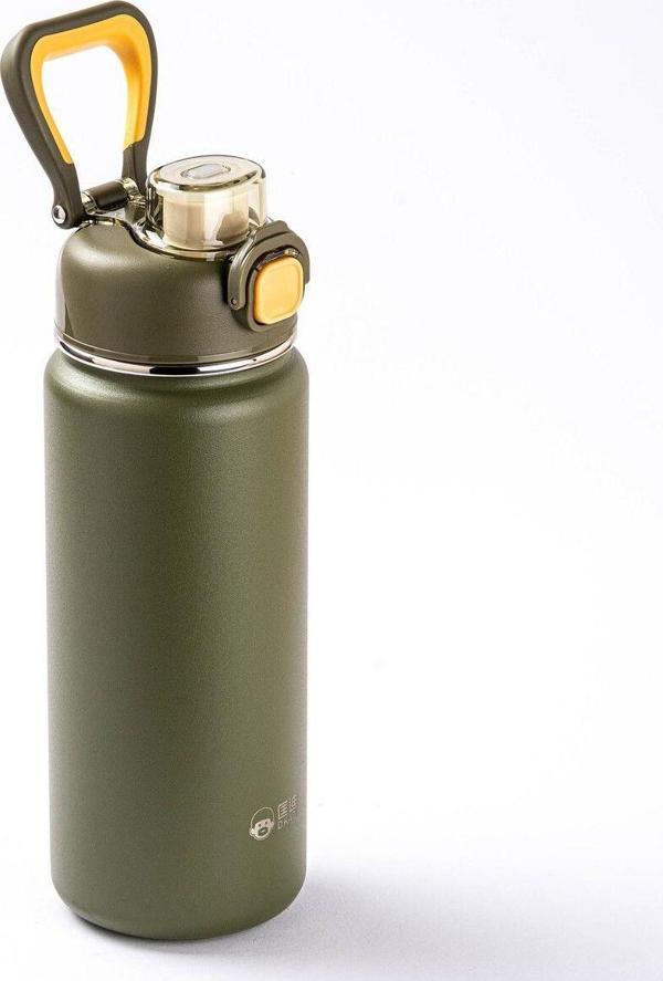 Tantitoni OKADI ÇIKARILABİLİR PİPETLİ YEŞİL PASLANMAZ ÇELİK TERMOS 750ML - Image 1