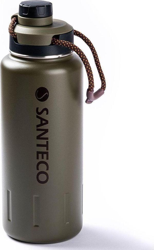 Tantitoni 020-01-YEŞİL ÇİFT KATMANLI PASLANMAZ ÇELİK TERMOS SU ŞİŞESİ 950ML - Image 1