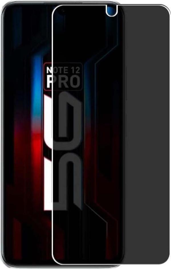 İnfinix Note 12 Pro Uyumlu Gizlilik Filtreli Hayalet Ekran Koruyucu Cam(2 Adet) - Image 1