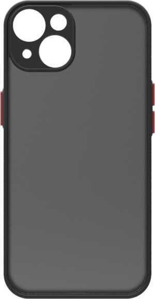 iPhone 14 Plus Uyumlu Kamera Korumalı Darbeye Karşı Dayanıklı Arkası Mat Silikon Kılıf - Image 1