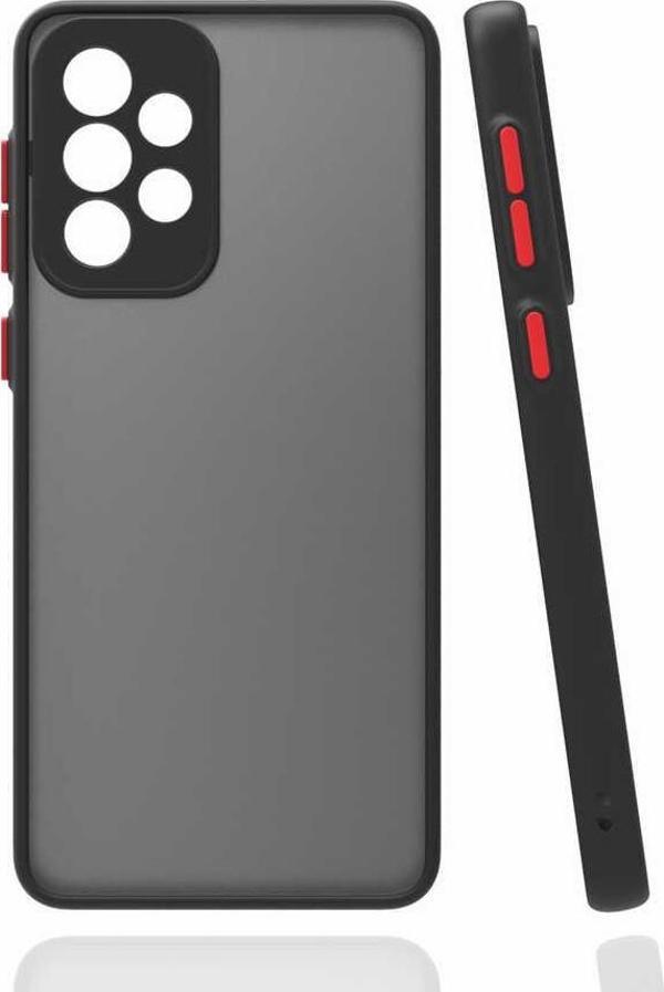Samsung Galaxy A72 Uyumlu Kamera Korumalı Darbeye Karşı Dayanıklı Arkası Mat Silikon Kılıf - Image 1