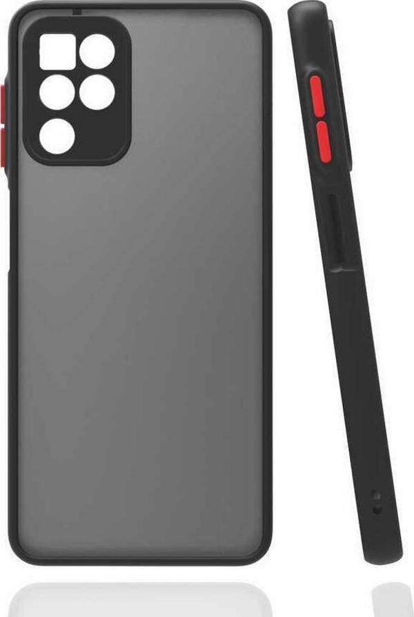 Samsung Galaxy M32 Uyumlu Kamera Korumalı Darbeye Karşı Dayanıklı Arkası Mat Silikon Kılıf - Image 1