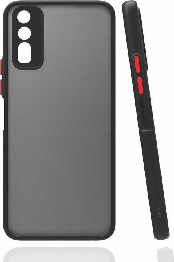 Vivo Y20s Uyumlu Kamera Korumalı Darbeye Karşı Dayanıklı Arkası Mat Silikon Kılıf - Image 1