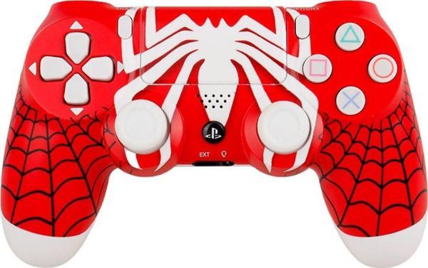 DualShock 4 V2 Spider-man ZCT2 Kablosuz PS4 Oyun Kolu - Image 1