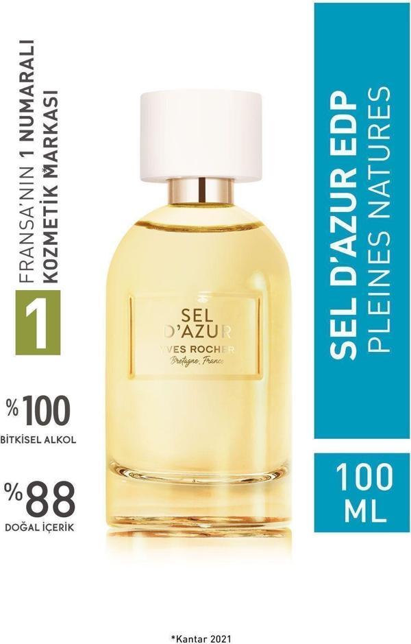 Yves Rocher Sel D'Azur Edp Pleines Natures-100Ml - Image 1