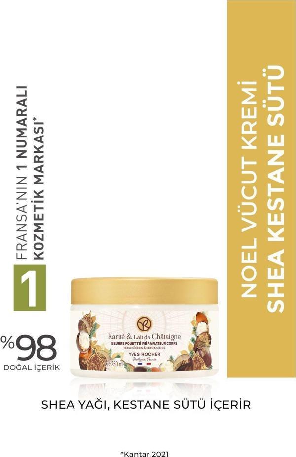 Yves Rocher Vücut Kremi- Shea Ve Kestane Sütü- 250Ml-94088 - Image 1