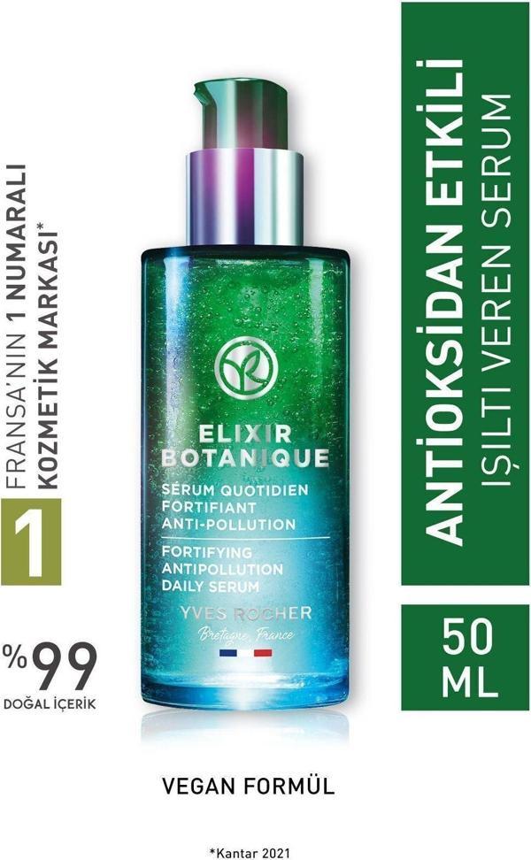 Yves Rocher Yaşlanma Karşıtı Bitkisel Antioksidan Bakım Elixir Botanique-Serum-50 Ml - Image 1
