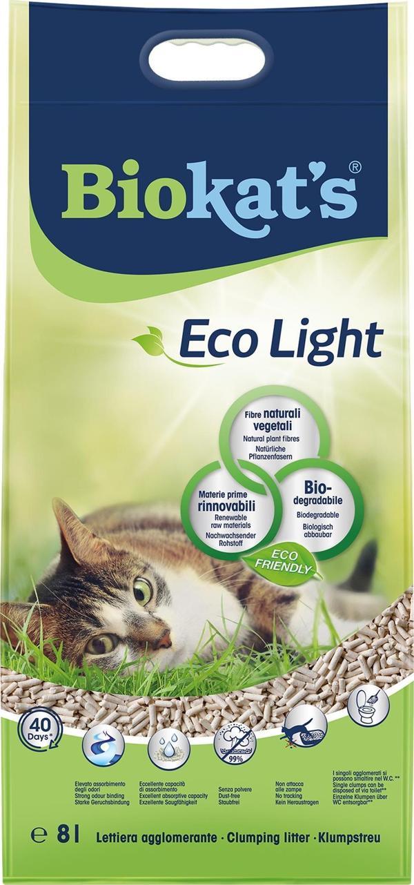Biokat's Pelet Kedi Kumu Eco Light 8LT - Image 1